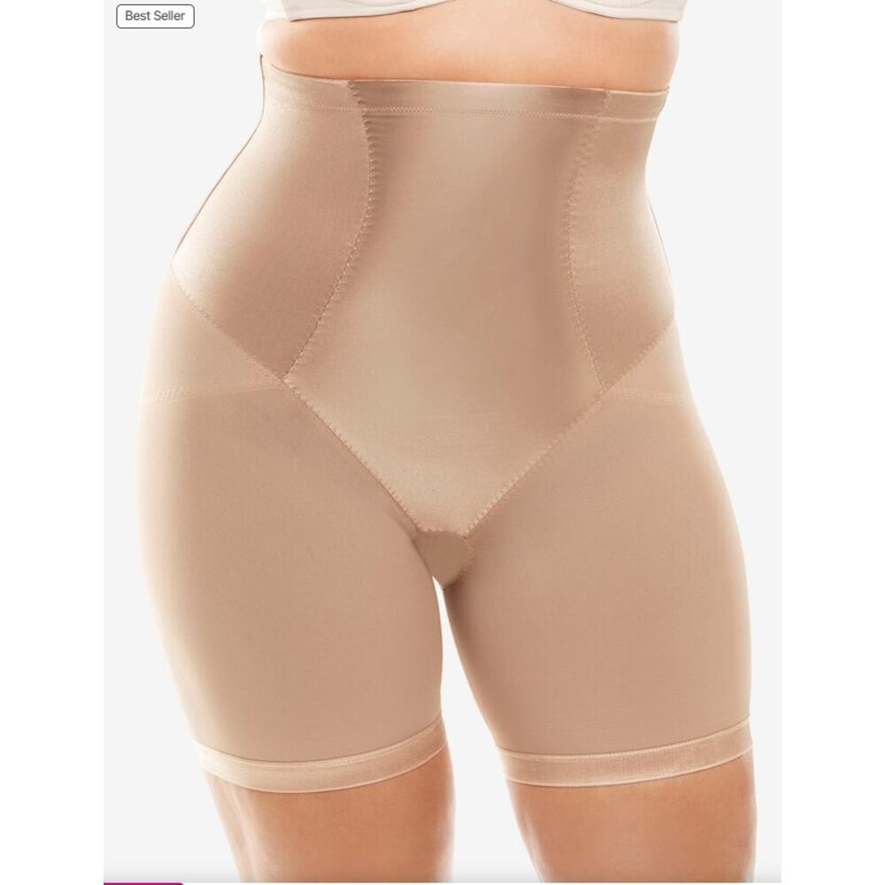 Woman Within Secret Shaper Shapewear Bottoms 4X High Rise Power Firm Control Tan